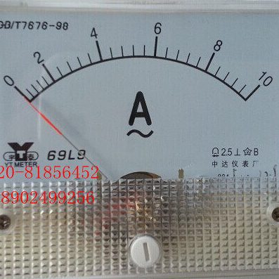 交流电流表69L9-10A 69L9-15A 20A 30A 50A 69L9-A  GB/T7676-87