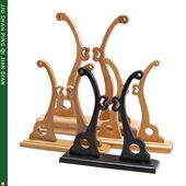 扇架团扇扇托塑料实木底座男女折扇配件古风团扇子展示架摆台架子