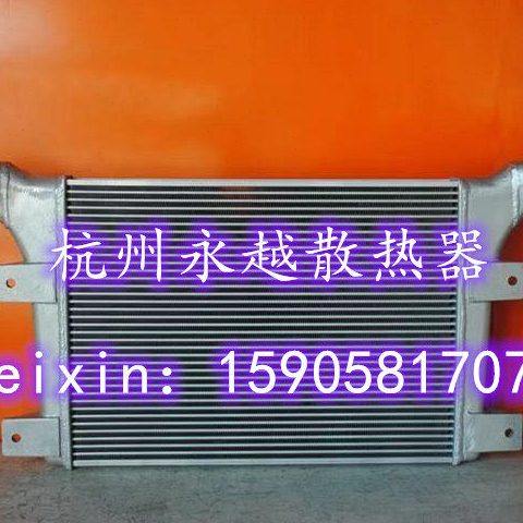 住友SH350A5 300-5挖掘机发动机中冷器散热器 优质全铝 加厚加密
