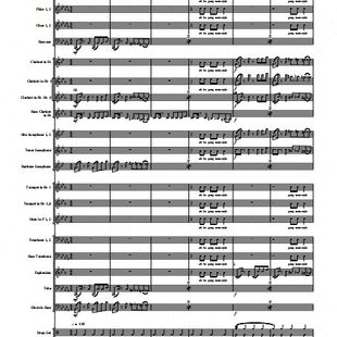 管乐总谱江南STYLE交响管乐团合奏总谱分谱 音频