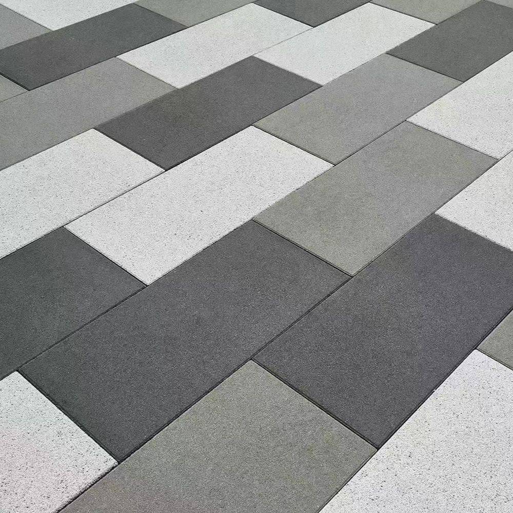 海南人行道砖厂家250路面砖30060040庭院pc透水砖彩色面包砖现货