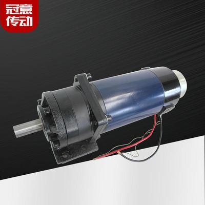 带刹车直流减速电机有刷微型永磁直流电机卧式直流调速电机