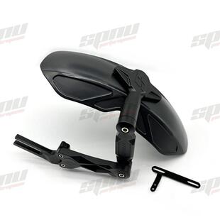 SPNU毁灭者后盾挡泥板适用小牛九号极核电动车新款后盾支架改装件