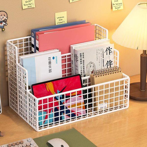桌面书本置物架办公室桌上小型多层整理架简易书柜书架书桌收纳架,收纳整理,书桌收纳置物架,淘宝优惠券,粉丝福利购,淘宝优惠卷
