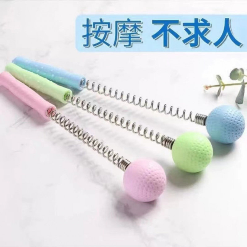 按摩器敲打锤棒背部腰部手持式多功能经络锤养生拍打锤子捶背疏通