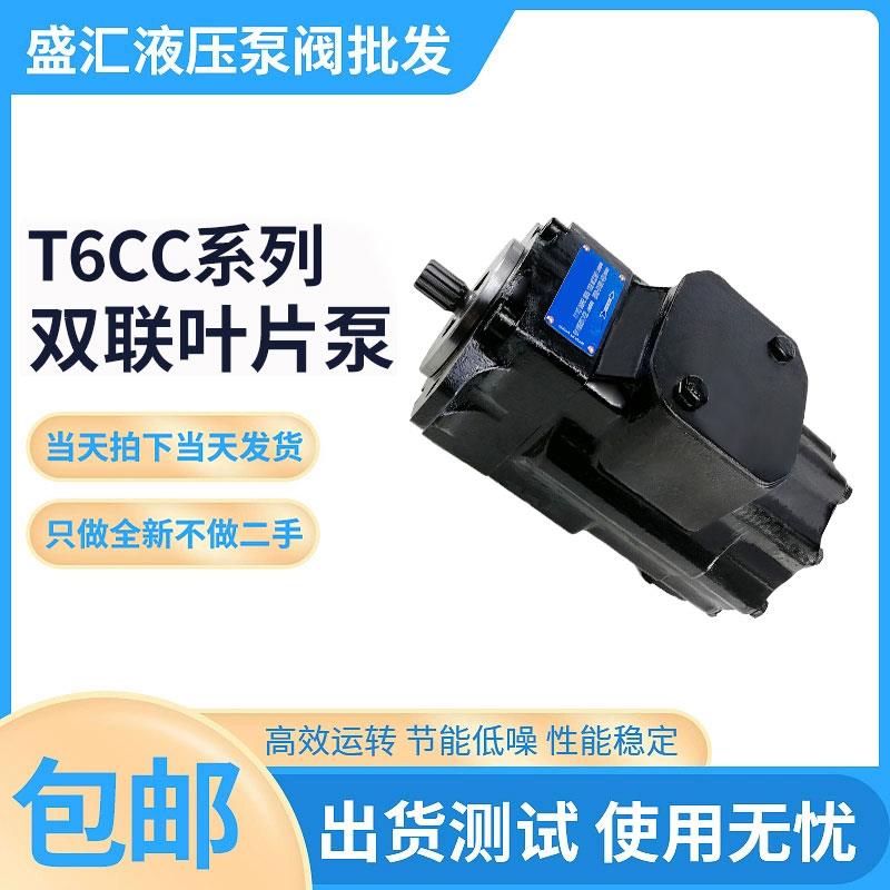 双联高压油泵T6CC-012/028/031-006/010/014-1R001234-C100叶片泵