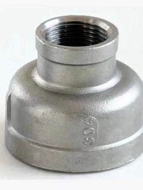 304不锈钢变径异径内丝 大小头/大管箍 DN65 DN80 DN100大管接头