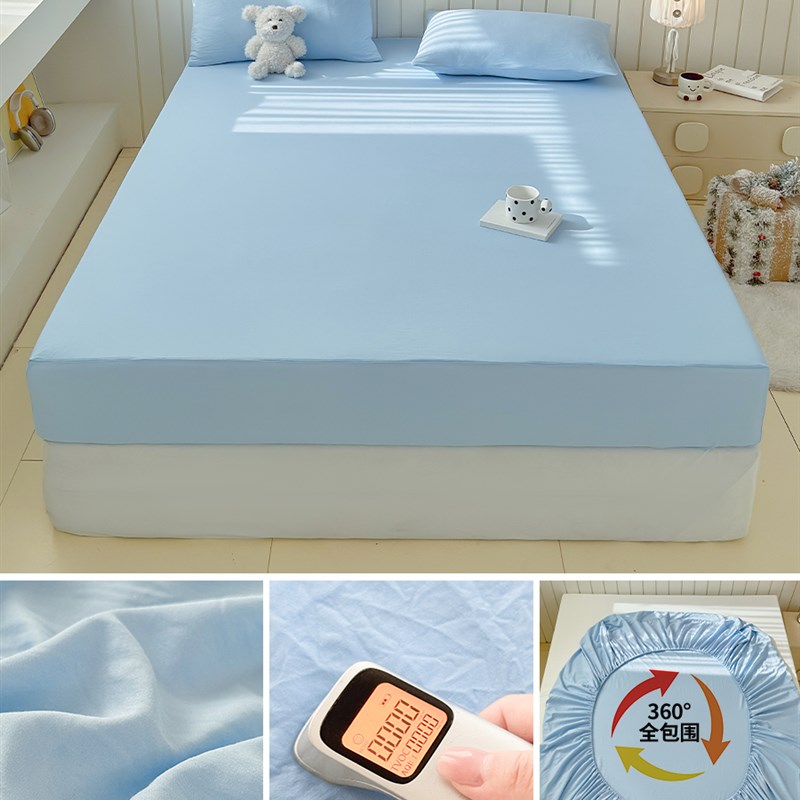 床笠罩2025新款四季通用床罩全包床G垫保护罩单件床套床单套隔脏