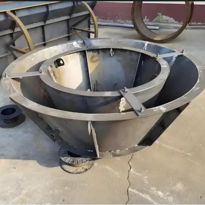 跨境检查井模具混凝土污水检查井钢模具现浇预制水泥井雨水口模具