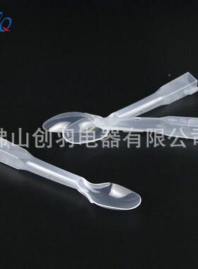 现MAGA-102货冰淇淋勺 PP旋子风勺  一次性透明麦旋麦风勺子雪糕