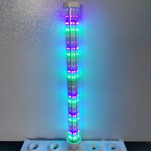 30瓦220V诱虫光源LED灯管灯泡紫光灯灭蚊灯诱虫灯七彩灯氛围灯