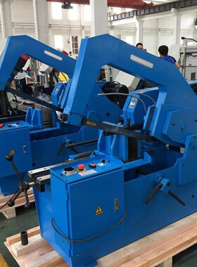 厂家直销弓锯床G7150 HS7150金属液压弓锯床硬金属切割锯床加工