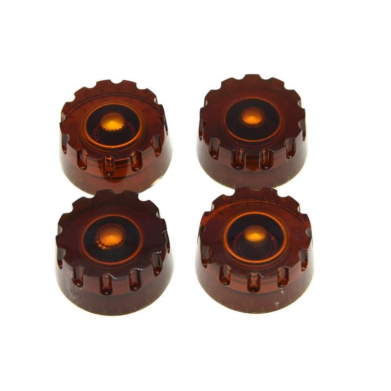 韩产L/p直身缺口旋钮4个一套B电吉他音量音色旋钮电位器帽缺口状