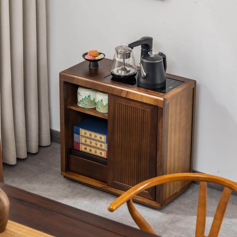 实木移动茶桌家用小茶台客厅新中式茶车阳台茶几烧水壶一体茶水柜,住宅家具,家用茶台/茶桌,淘宝优惠券,粉丝福利购,淘宝优惠卷