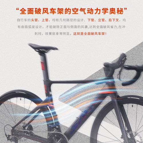 SAVA萨瓦公路车EX7-PLUS碳纤维前叉 R7000变速油压碟刹竞赛自行车