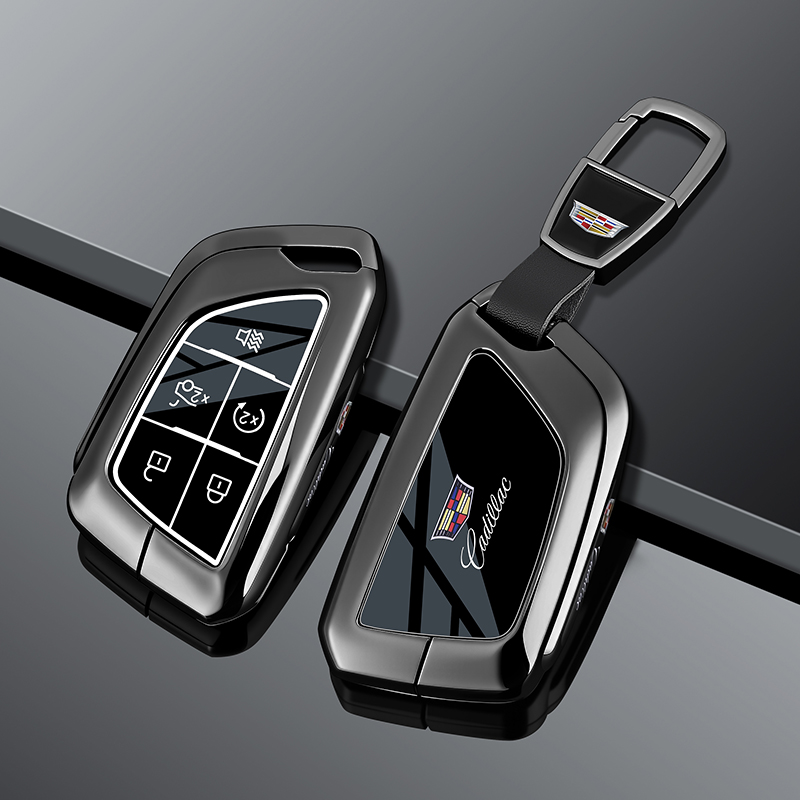 适用凯迪拉克ct5钥匙套25款xt5汽车xt4新ct6高级感xt6壳xts扣ct4