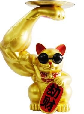 创意客厅落地摆件大型电视柜沙发旁边的乔迁新居礼品家居软装饰品