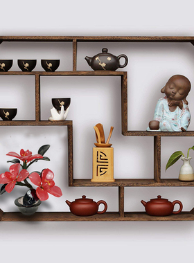 古典风格玉石电视柜摆件中国风禅意酒柜茶几玄关家居古风装饰品