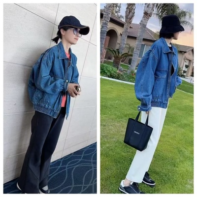 INFINITE COASTLINE/无垠海岸春晓12500阔版休闲牛仔外套