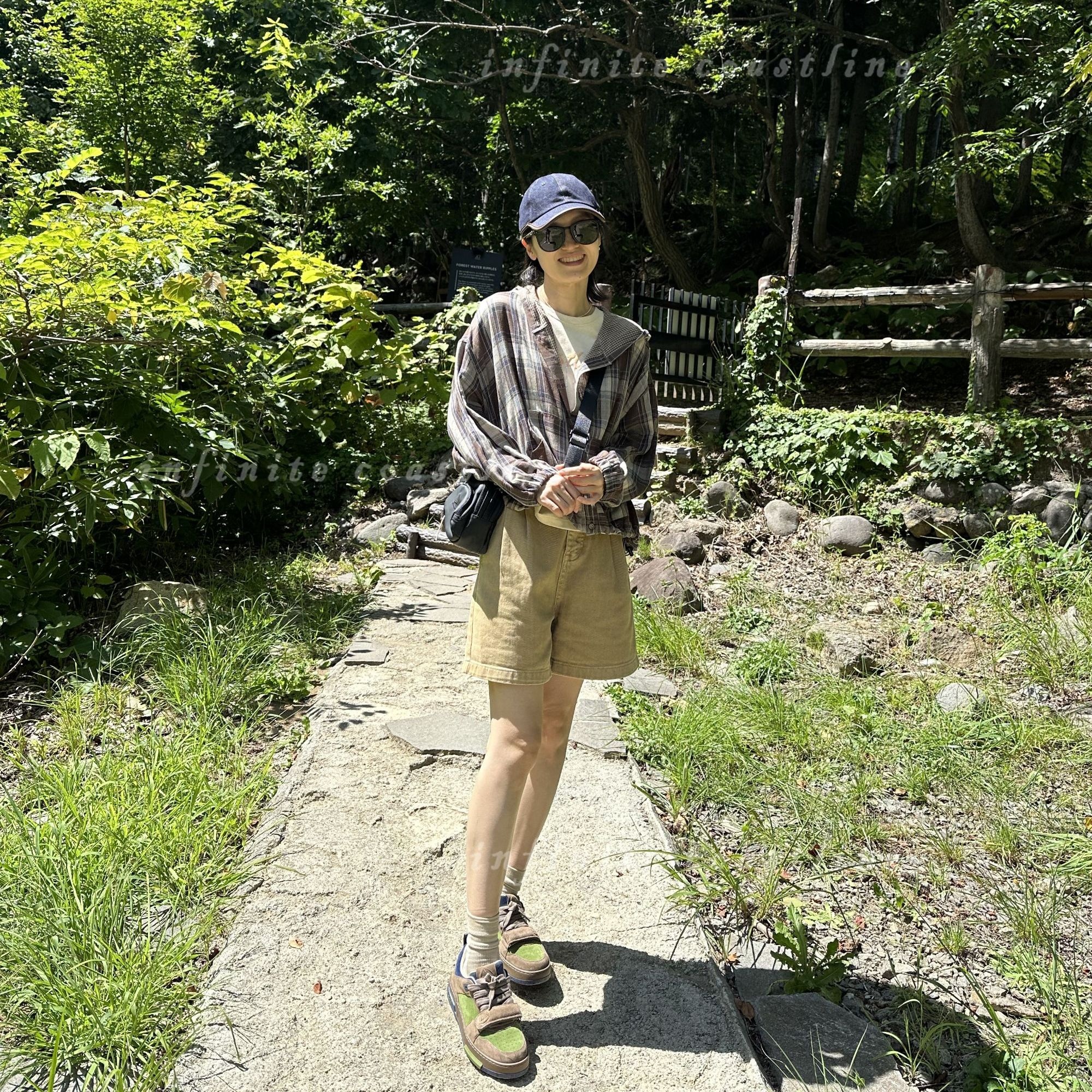 INFINITE COASTLINE/无垠海岸春晓12446【百搭】格子上衣