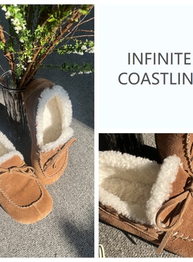 INFINITE COASTLINE/无垠海岸春晓5167手工乐福鞋 牛皮羊毛内里