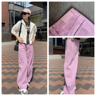 INFINITE COASTLINE/无垠海岸春晓P20007 樱花粉【青砖】牛裤无弹