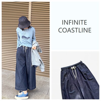 INFINITE COASTLINE/无垠海岸无垠海岸20061【蓝调】阔腿裤
