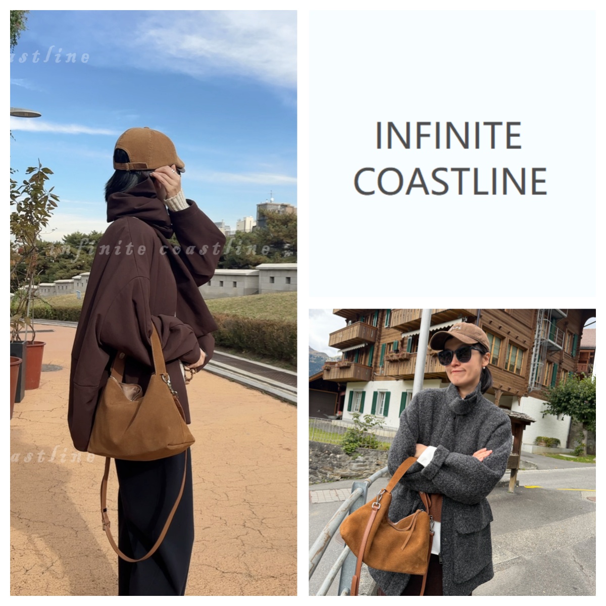 INFINITE COASTLINE/无垠海岸春晓4402【反绒皮】包（牛皮）