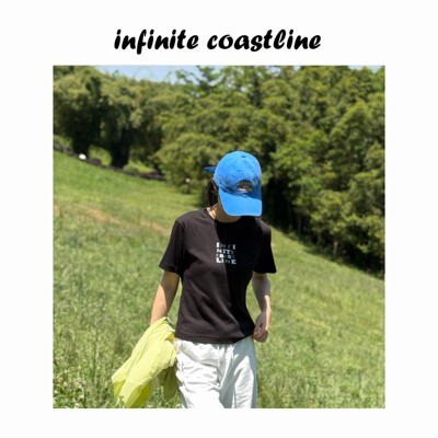 INFINITE COASTLINE/无垠海岸12665【立裁】黑T恤