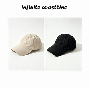 INFINITE COASTLINE/F4431纯棉纯色IC软顶舒适百搭棒球帽