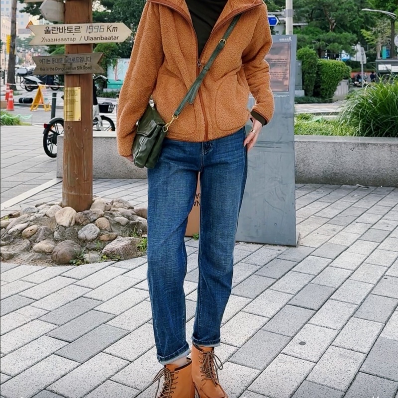 INFINITE COASTLINE/无垠海岸春晓2985直筒烟管横纹牛裤