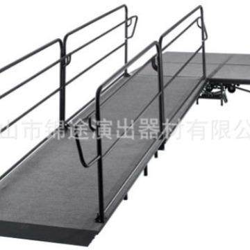 折叠铁质舞台斜坡酒店活动舞台运输斜坡轮椅斜坡工厂直供