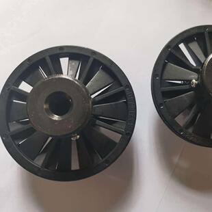 源头厂家现货供应织带机锁边伞轮铝伞轮平头机伞轮过纱轮