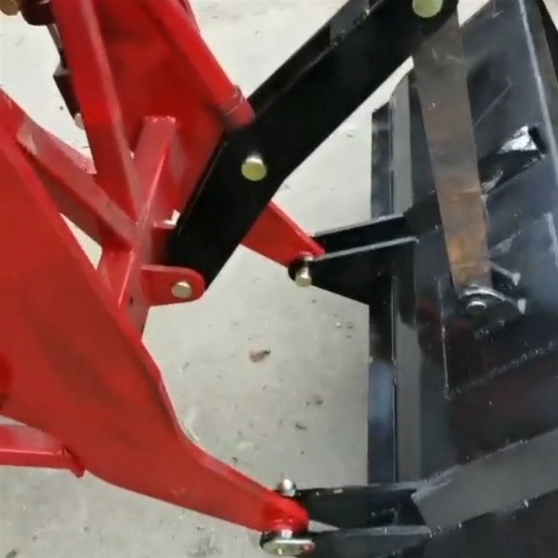 拖拉机改装铲车加装前置铲装载机家农用养殖草抓小四轮改装铲车斗