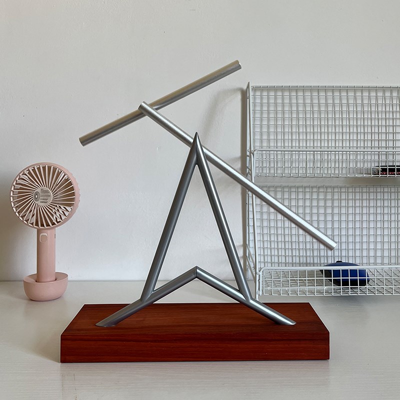 钢铁侠同款永动机摆件混沌摆牛顿摆不停创意家居轻奢高端客厅