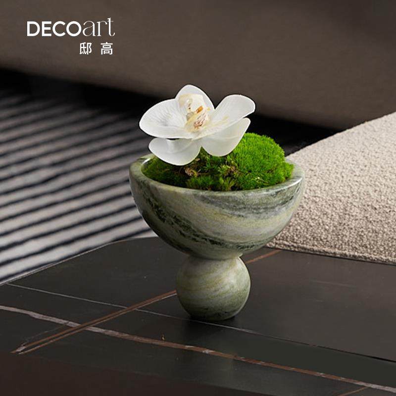邸高家居客厅茶几边角几永生青苔藓微景观仿真造景装饰盘桌面摆件,家居饰品,桌面摆件,淘宝优惠券,粉丝福利购,淘宝优惠卷