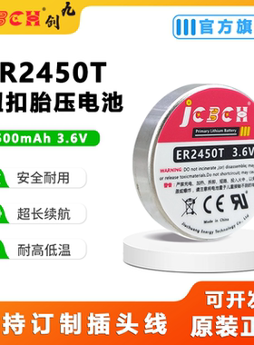 JCBCH九创ER2450T铁将军胎压监测传感器税控盘西梯埃UV-150紫外线能量仪曝光机 锂电池3.6V 可代替TLH-2450