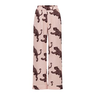 春季 密扇2024年新中式 粉色家居服女新款 子卧虎藏龙系列新款 睡衣裤