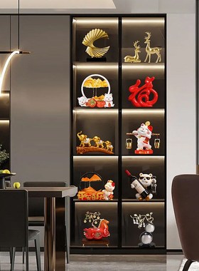 2025新款酒柜装m饰品摆件现代简约家居客厅电视柜玄关餐边柜办公