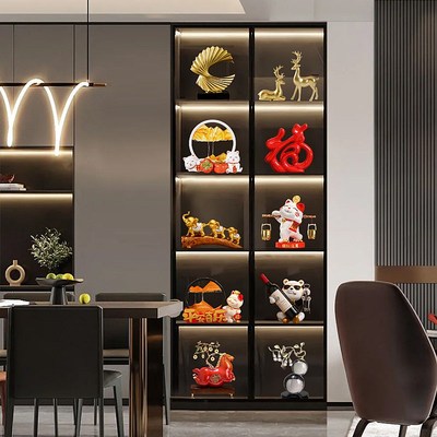 2025新款酒柜装m饰品摆件现代简约家居客厅电视柜玄关餐边柜办公