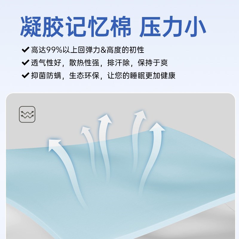 记忆棉乳胶卷包压缩可全拆洗床垫席梦思盒子独立弹簧家用卧室软硬