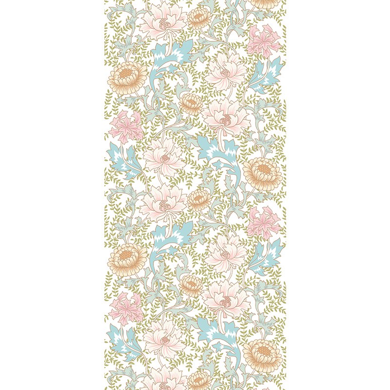 装万家玻璃贴纸小清新英式花纹装饰浴室门厕所窗户防窥静电膜防水