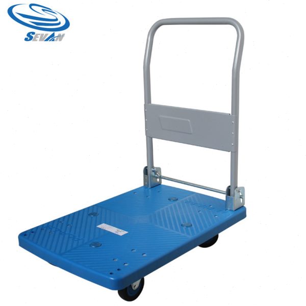 森凡Sevan平板车小推车静音 折叠手推车 搬运平板推车手拉车200KG