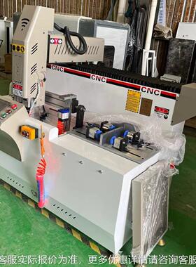 铝合金型材门1窗钻铣床 铝0型材双IPQ头数控钻一铣床46数控钻铣体