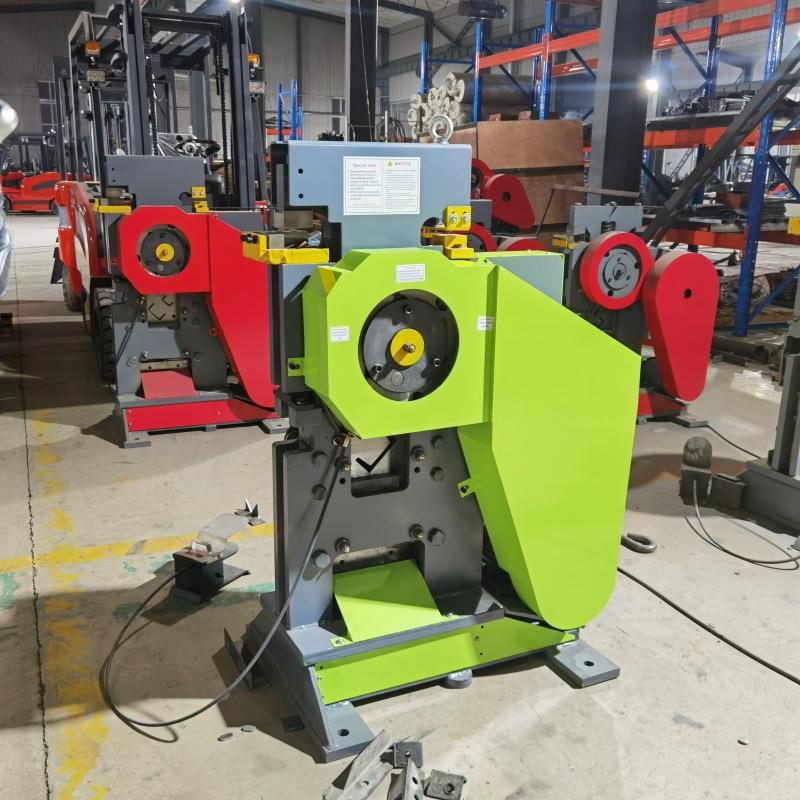 多功能联合槽钢角铁冲剪机角钢冲孔切断一体机液压剪角下料