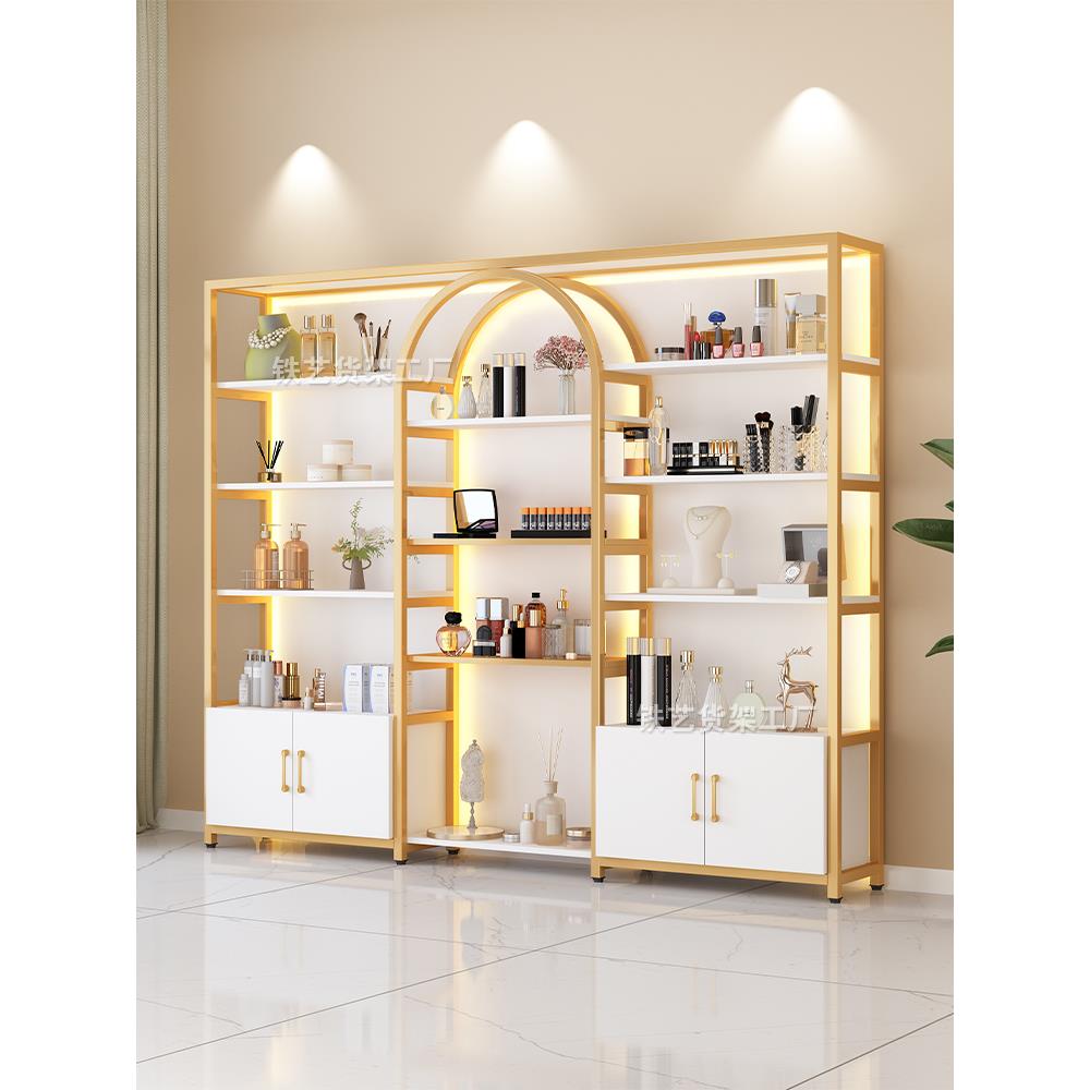 商用展示柜鞋架产品美容院展示架货架盲盒收纳甲油胶置物架理发店