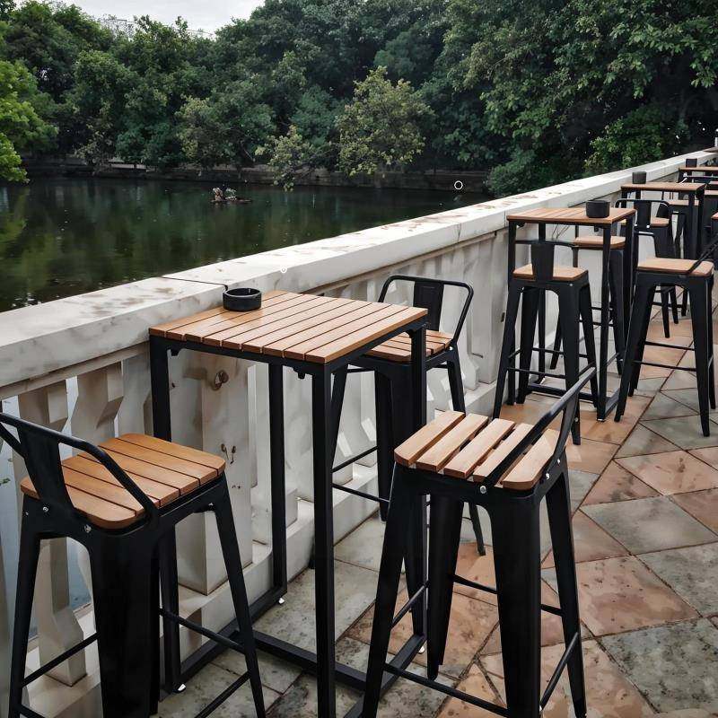 咖啡厅户外简约创意室外外摆吧台桌椅组合饭厅吧台桌椅组合休闲,商业/办公家具,酒吧桌,淘宝优惠券,粉丝福利购,淘宝优惠卷