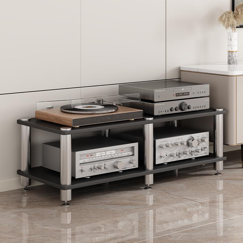 音响机架落地式客厅电视家用CD机柜发烧级hifi功放机架落地式机柜