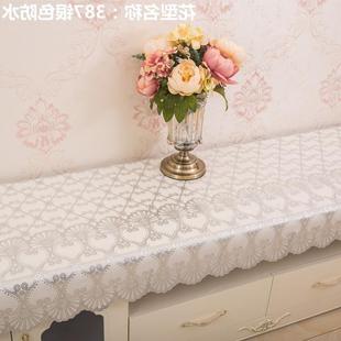 饰梳妆台桌面垫电视柜盖布美甲茶几垫布防水长方形桌布卧室防尘 装