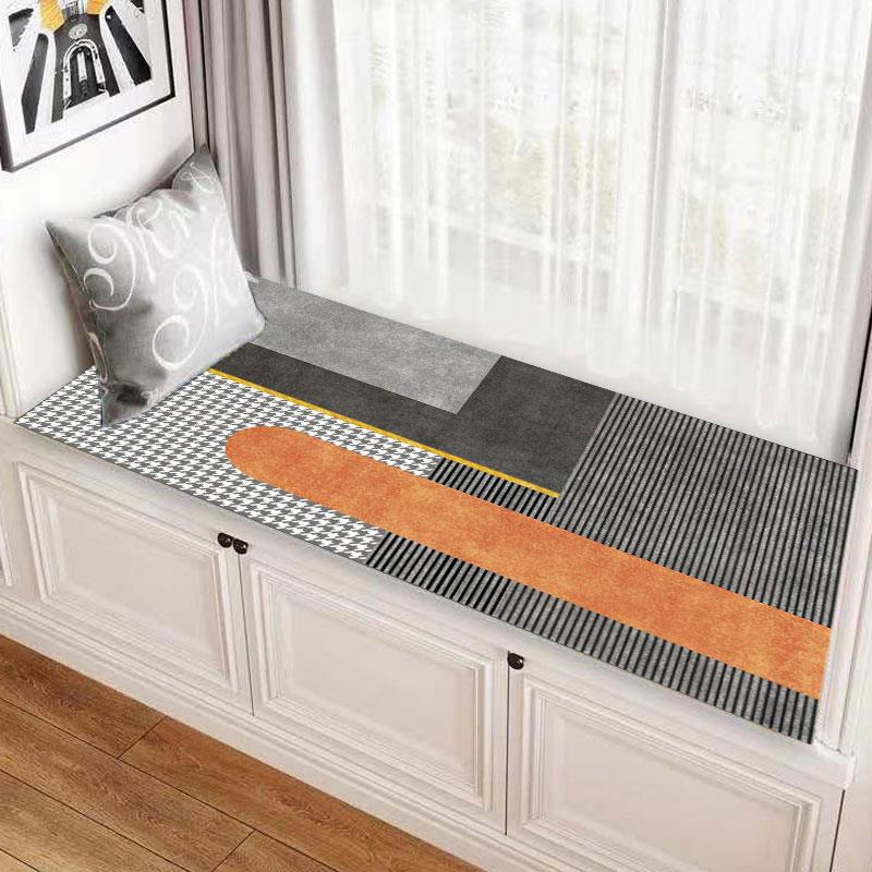 轻奢飘窗垫窗台垫新款高端四季通用网红卧室阳台榻榻米垫子可裁剪